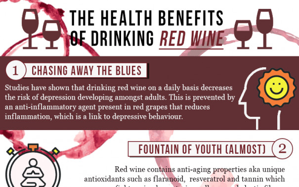 4 Health Benefits of Red Wine 
